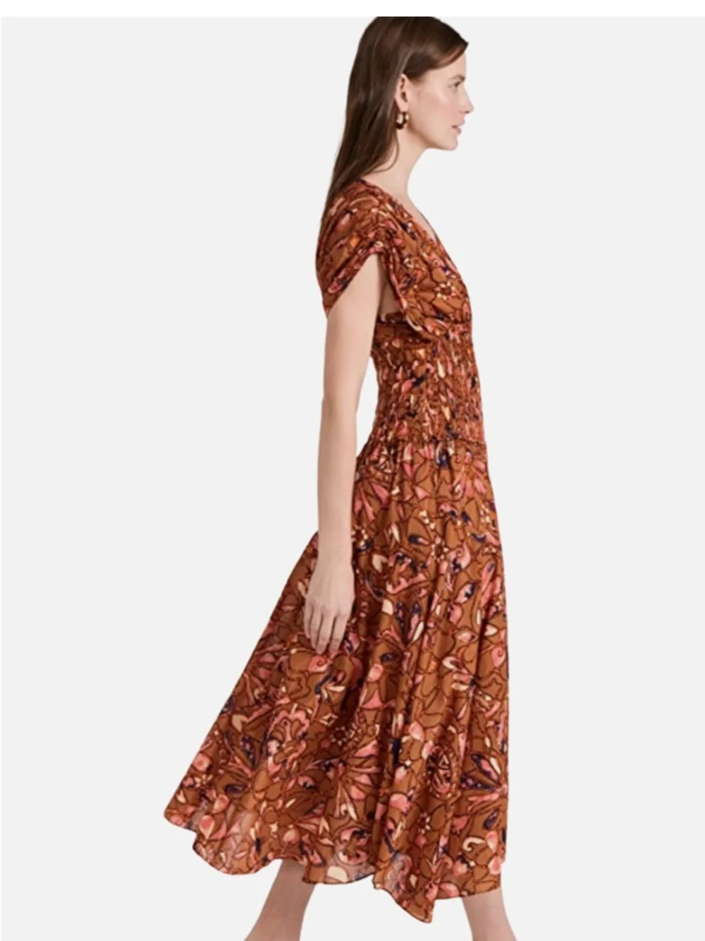 A.L.C. Lucia Midi Dress - Picture 3 of 11
